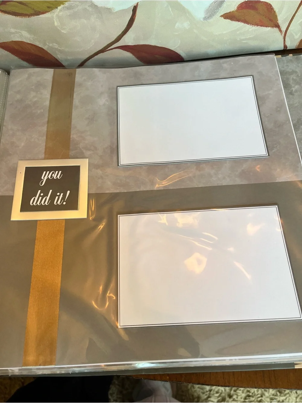 C.R. Gibson Tapestry Complete Graduation Scrapbook for Capturing Memories (New)